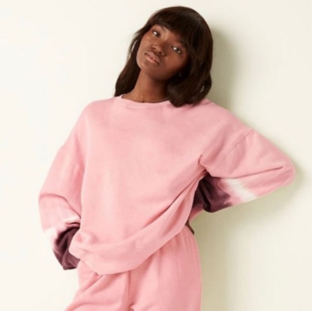 Pink Ombre Crewneck